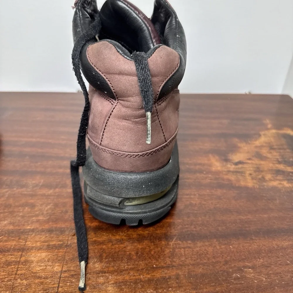 Nike ACG All-Trac Mens Hiking Boots Sz 9 Dark Maroon Outdoor Trail Camping